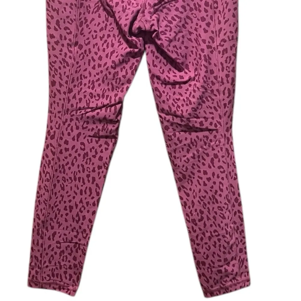 Athleta Salutation Stash Pocket II 7/8 Legging Dot Leopard Vintage Size Small - Image 10