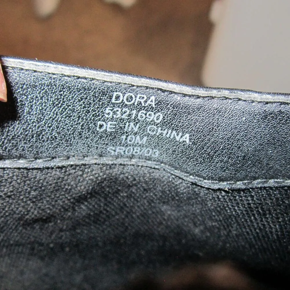 Liz Claiborne Black Dora Ankle Booties Sz 10M - Image 6