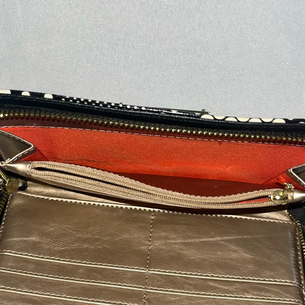 Anne Klein Geometric/Polka Dot Pattern Wristlet/Wallet - Image 7