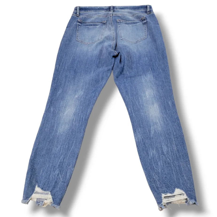 Made and Loved Loft Jeans Size 30 /10 31x25 High Waist Skinny Jean Slim Pockets  - Image 2