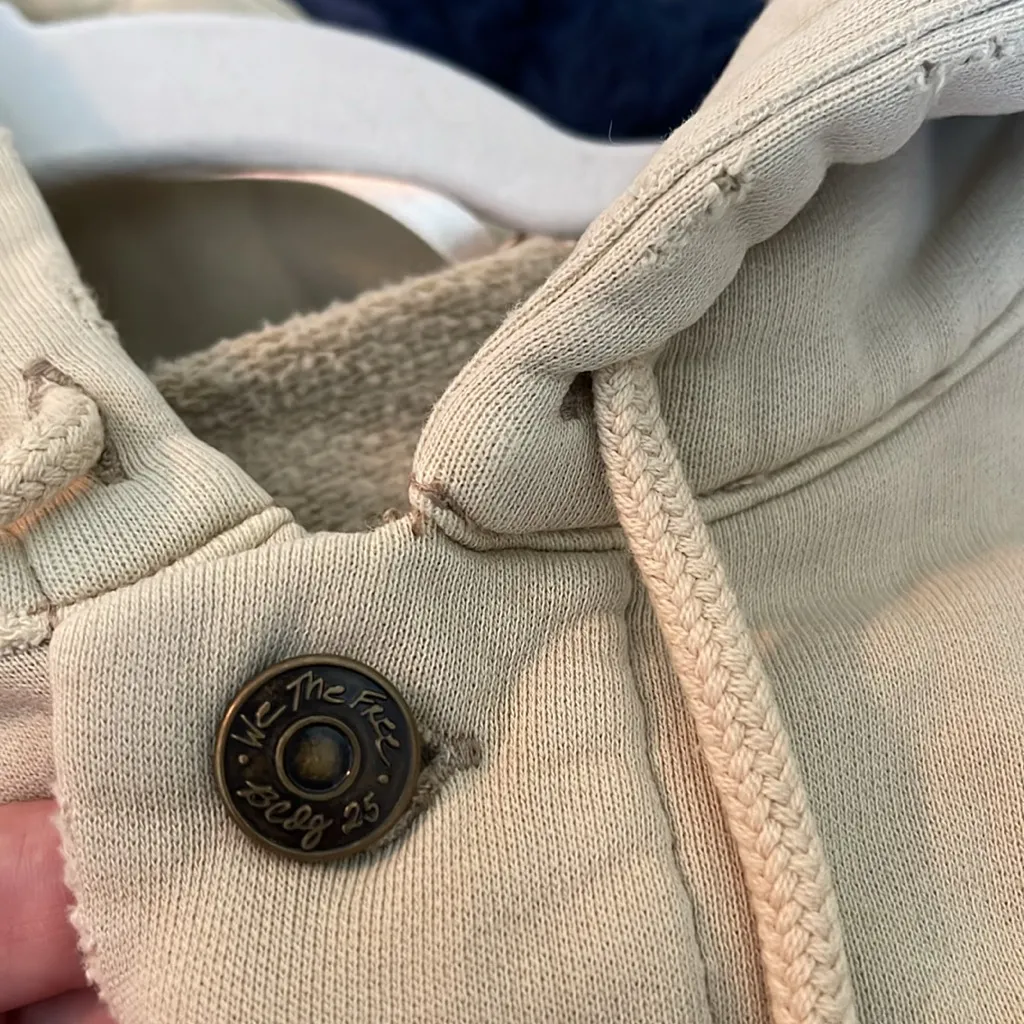 Free People‎ Dreamers Cropped Knit Jacket - Image 7