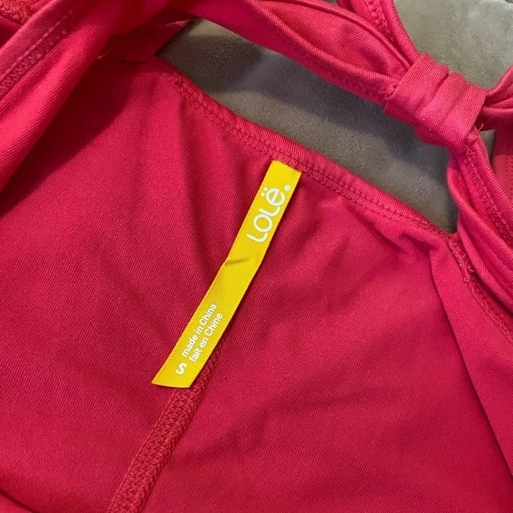 Lole pink racerback athletic dress - Image 6