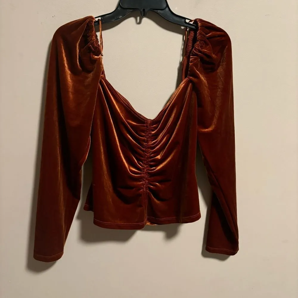 ASTR The Label Vanya Top In Rust Revolve- Size Large - Image 5