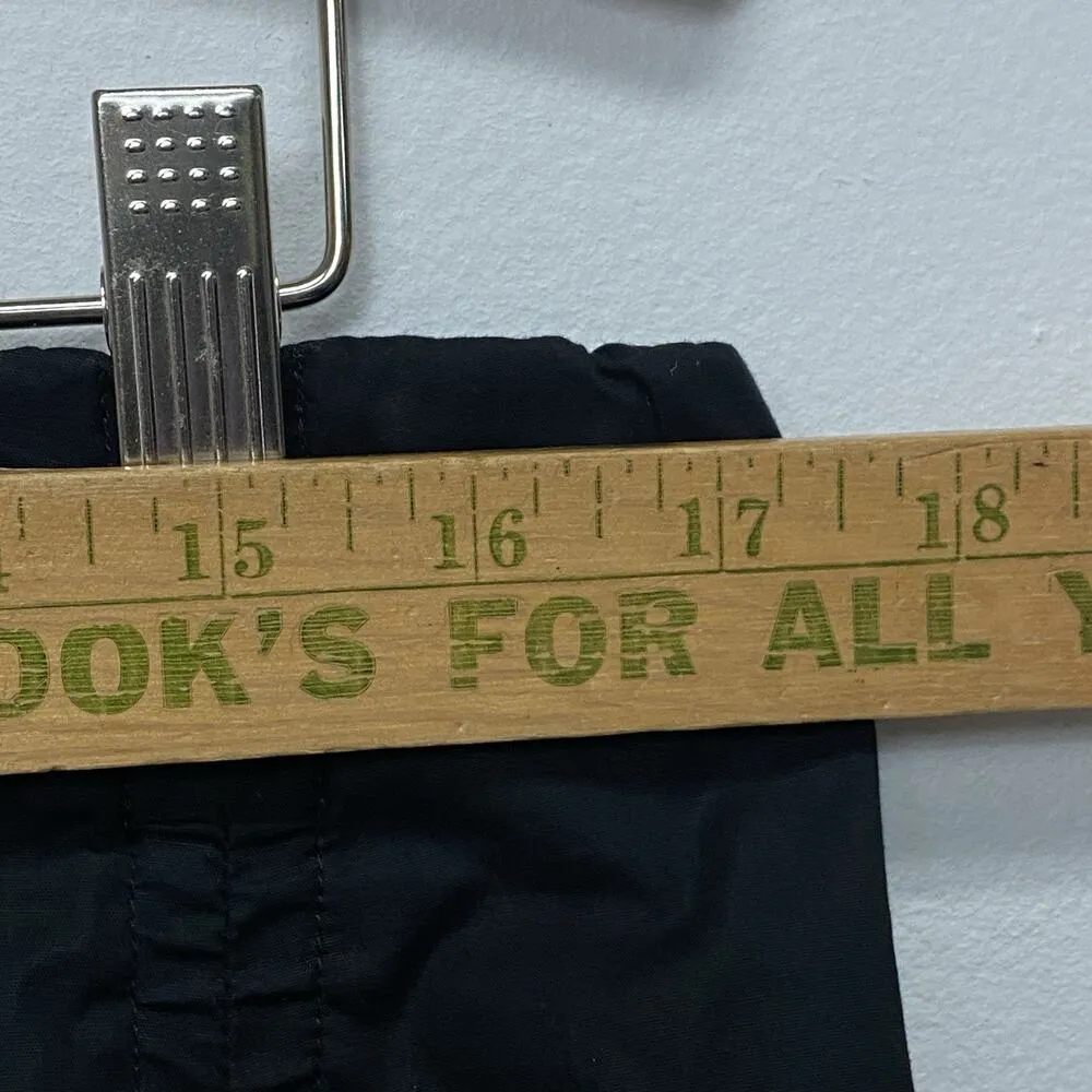 Jarbo Gathered Black Skirt Sz 40 Large Minimalist Dark Academia Indie Luxury - Image 6