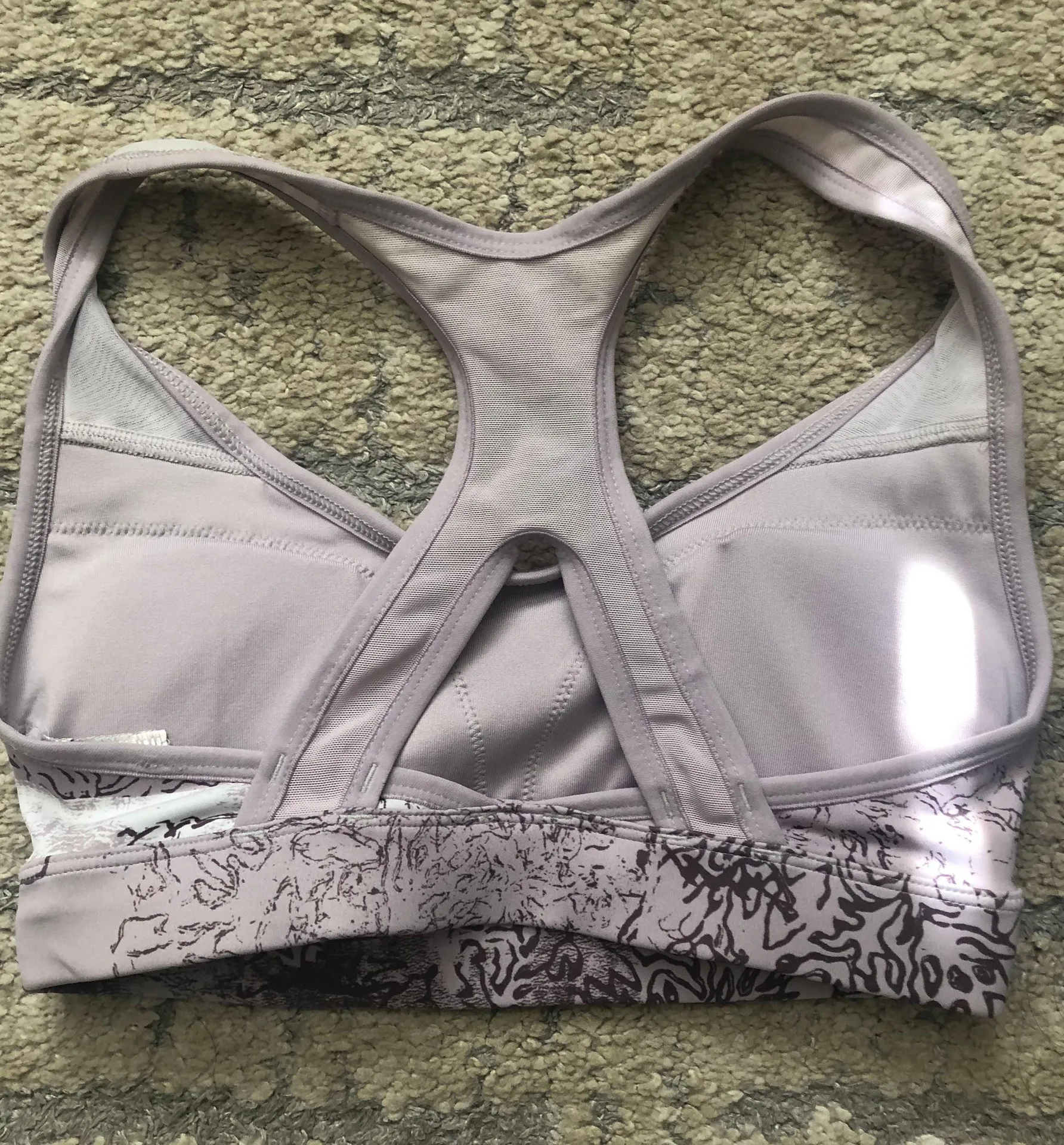 Reebok Purple Sports Bra - Image 2
