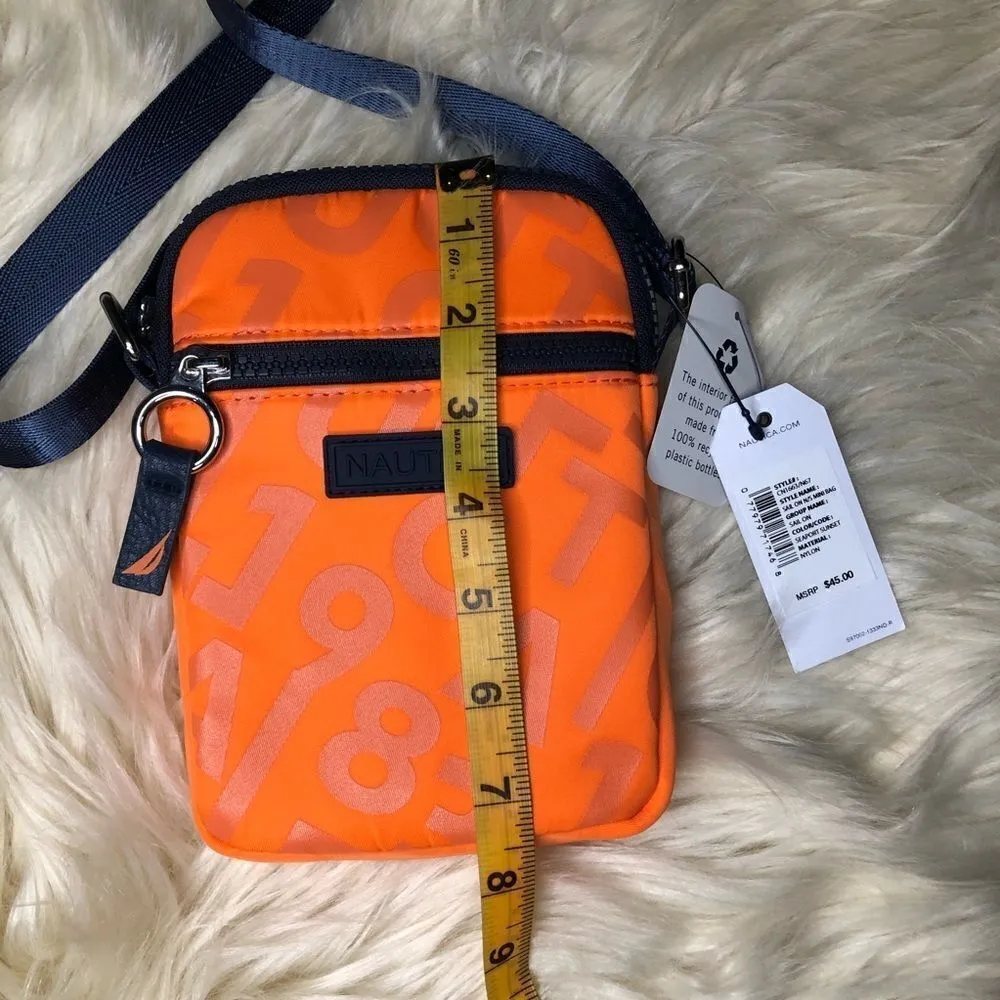 Nautica Sail On Patterned Crossbody Bag NWT - Image 6