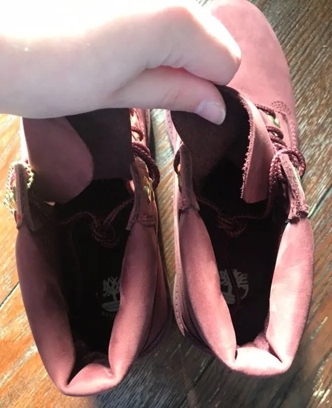 Timberland Maroon  Boots - Image 5
