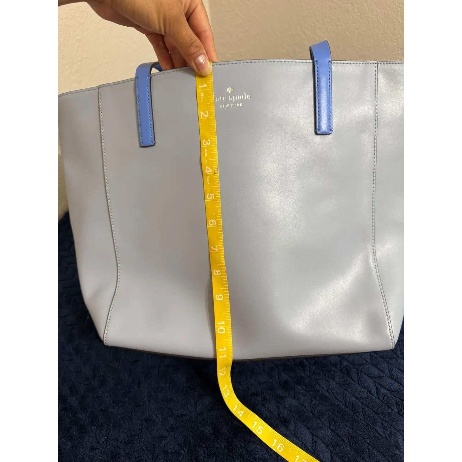 Kate Spade‎ New York Rosa Medium Leather Tote Bag Shoulder Purse Shopper - Image 14