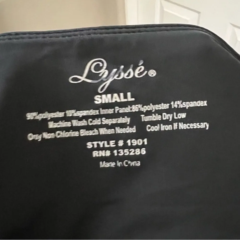 Lysse Ultrasuede Legging With Knee Seam Detail size s tight high waisted - Image 5