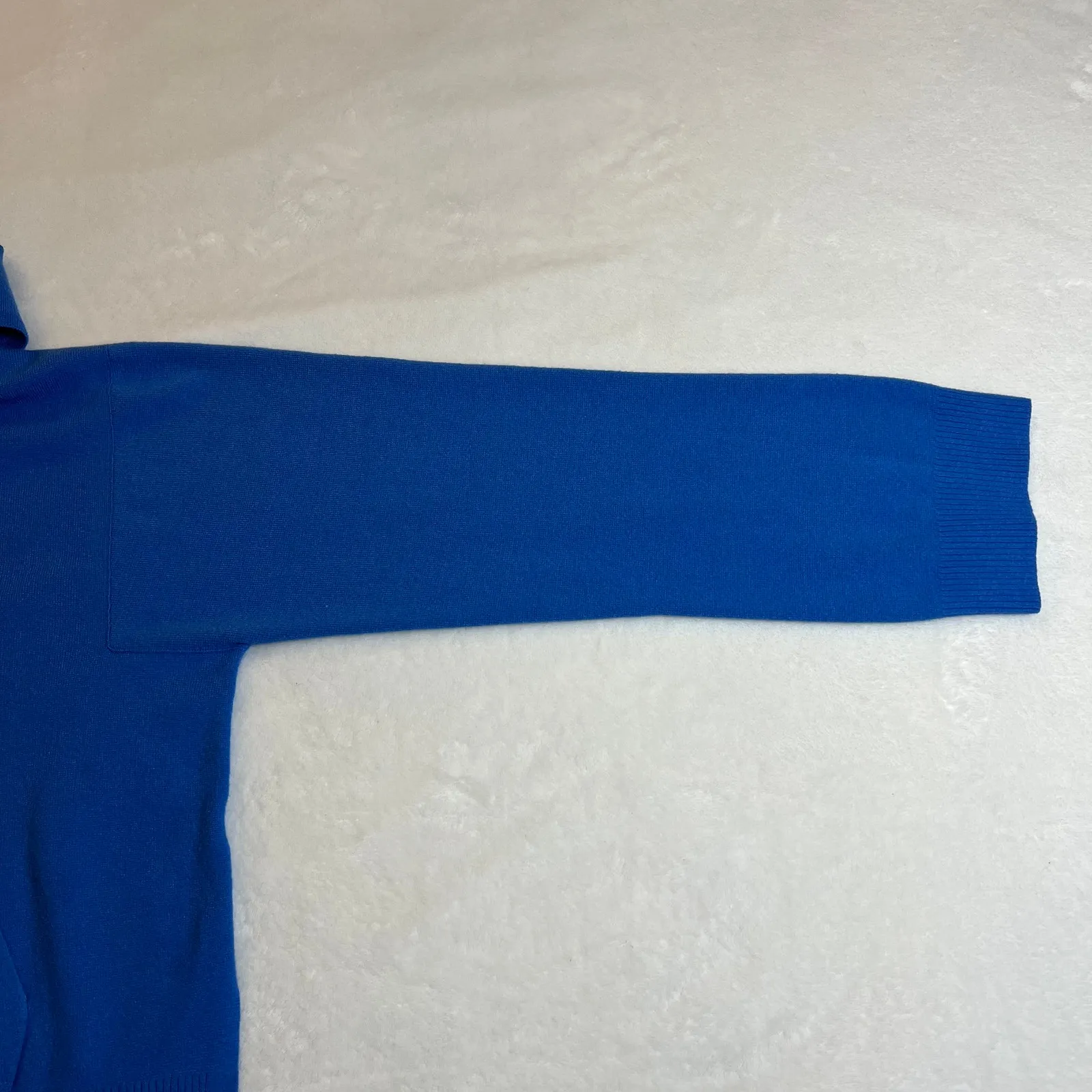 Banana Republic Cowl Neck Sweater w/ Kangaroo Pocket Size X-Small Preppy Office - Image 6