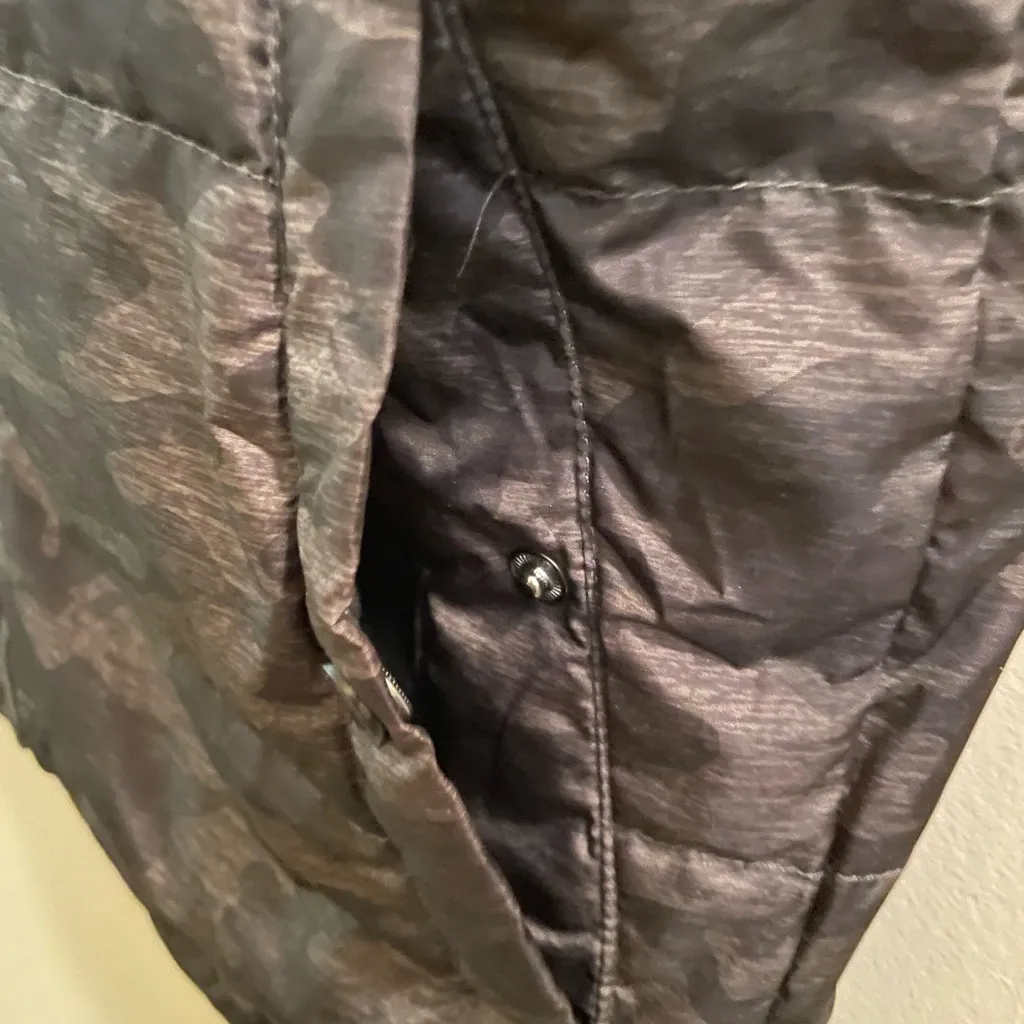 Weatherproof 32 Degree Heat Camouflage Vest Packable Full Zip Pocket Women Small - Image 4