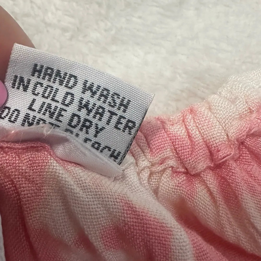 Raya Sun Tie Dye Beachy BOHO Tank Pink and Gray Sleeveless Mini Sundress - Image 8