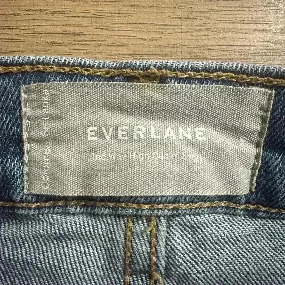 Everlane the Way high denim shorts size 26 - Image 5