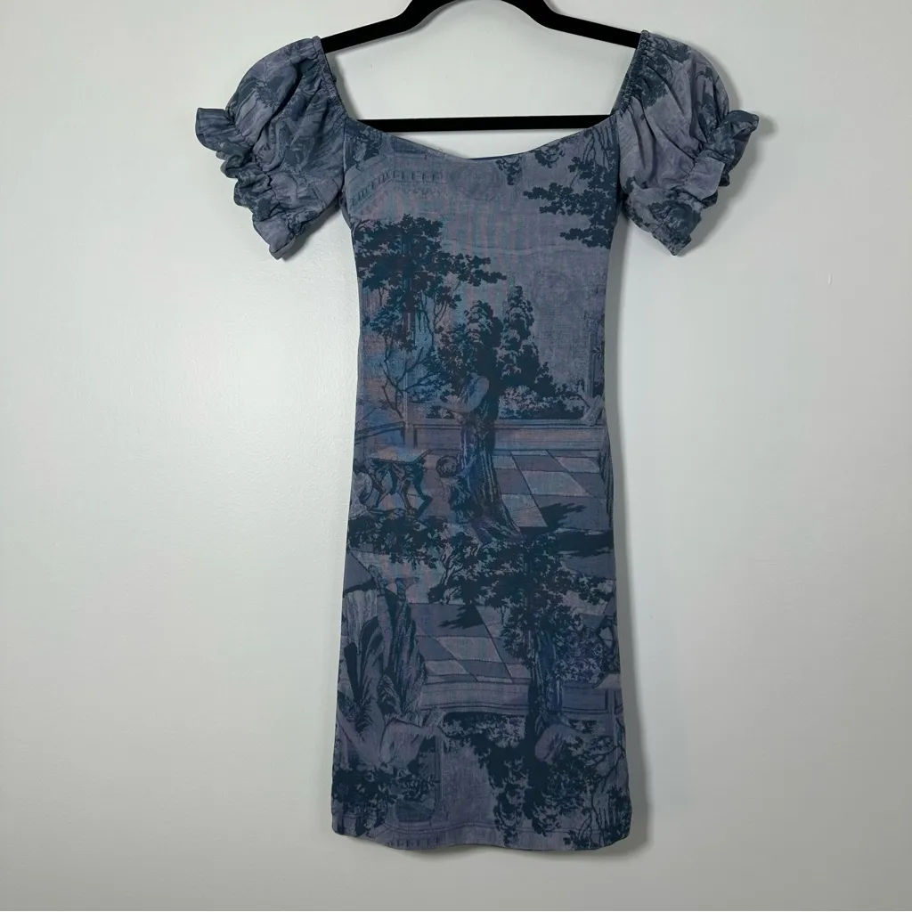 Urban Outfitters Women’s Mesh Short Sleeve Mini Dress Size XS - Image 4