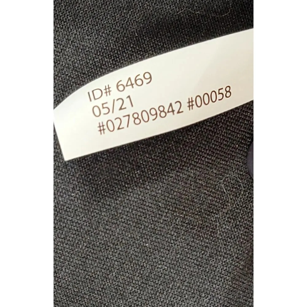 Express Modest Maxi Dress Womens XL Black High Mock Neck Ruched Shoulder New - Image 15