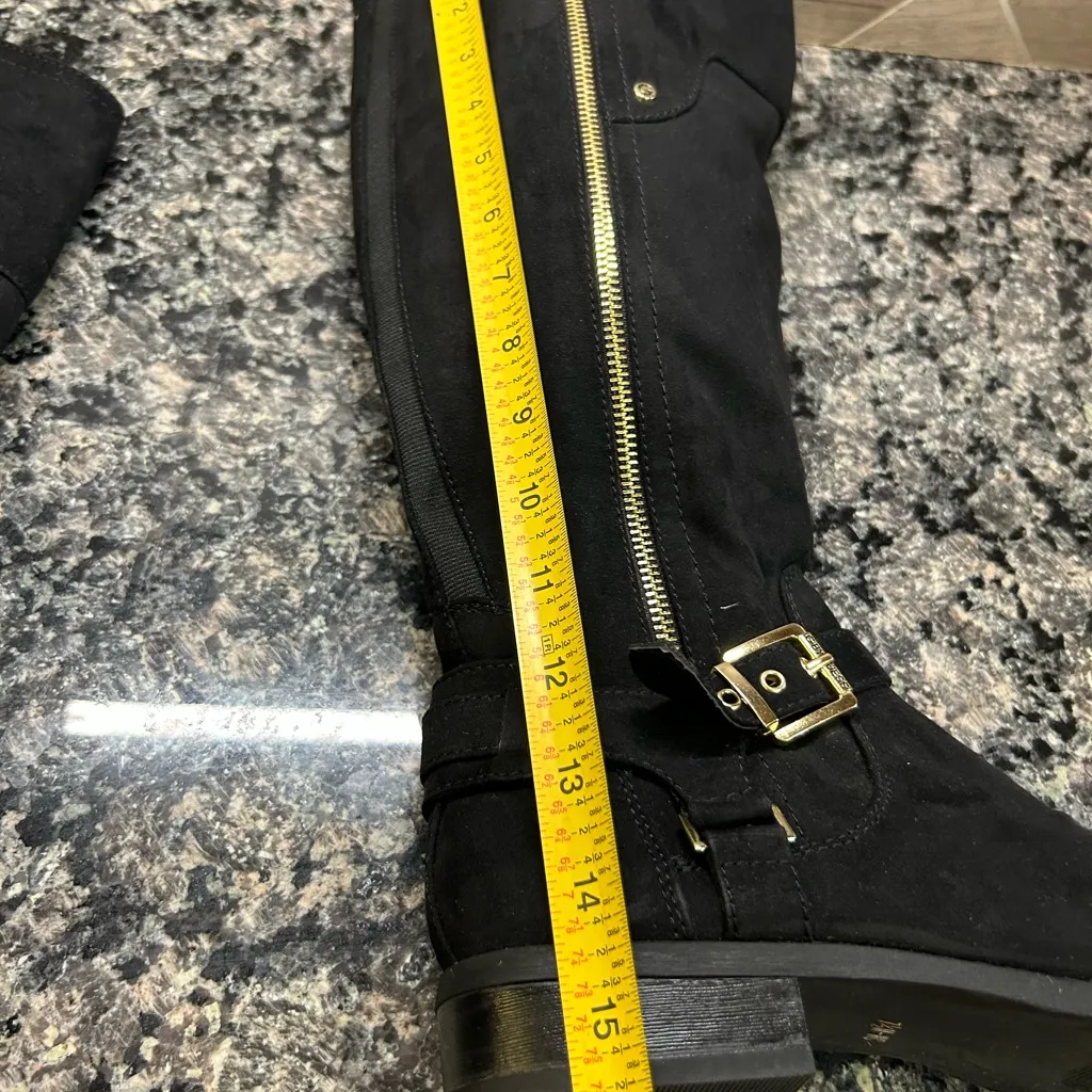 G by Guess Harson Knee High Boots Black Size 7.5 - Image 10