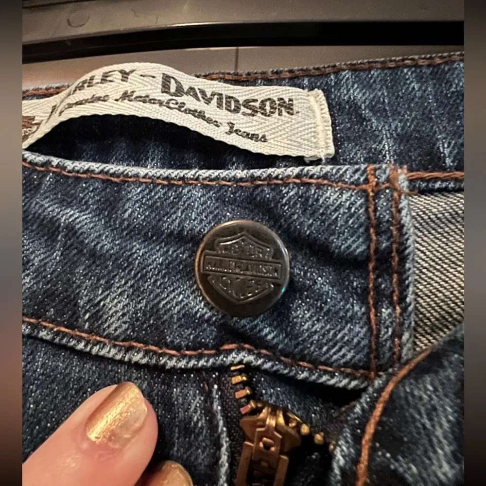 Harley Davidson motorcycle jeans size 14 regular. - Image 3