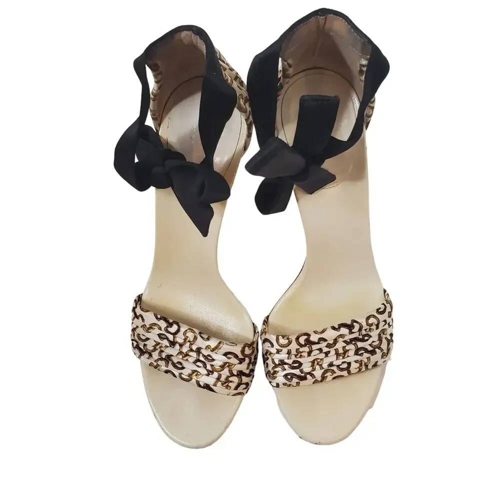 Gucci Cloth Sandal Size 6.5 - Image 4