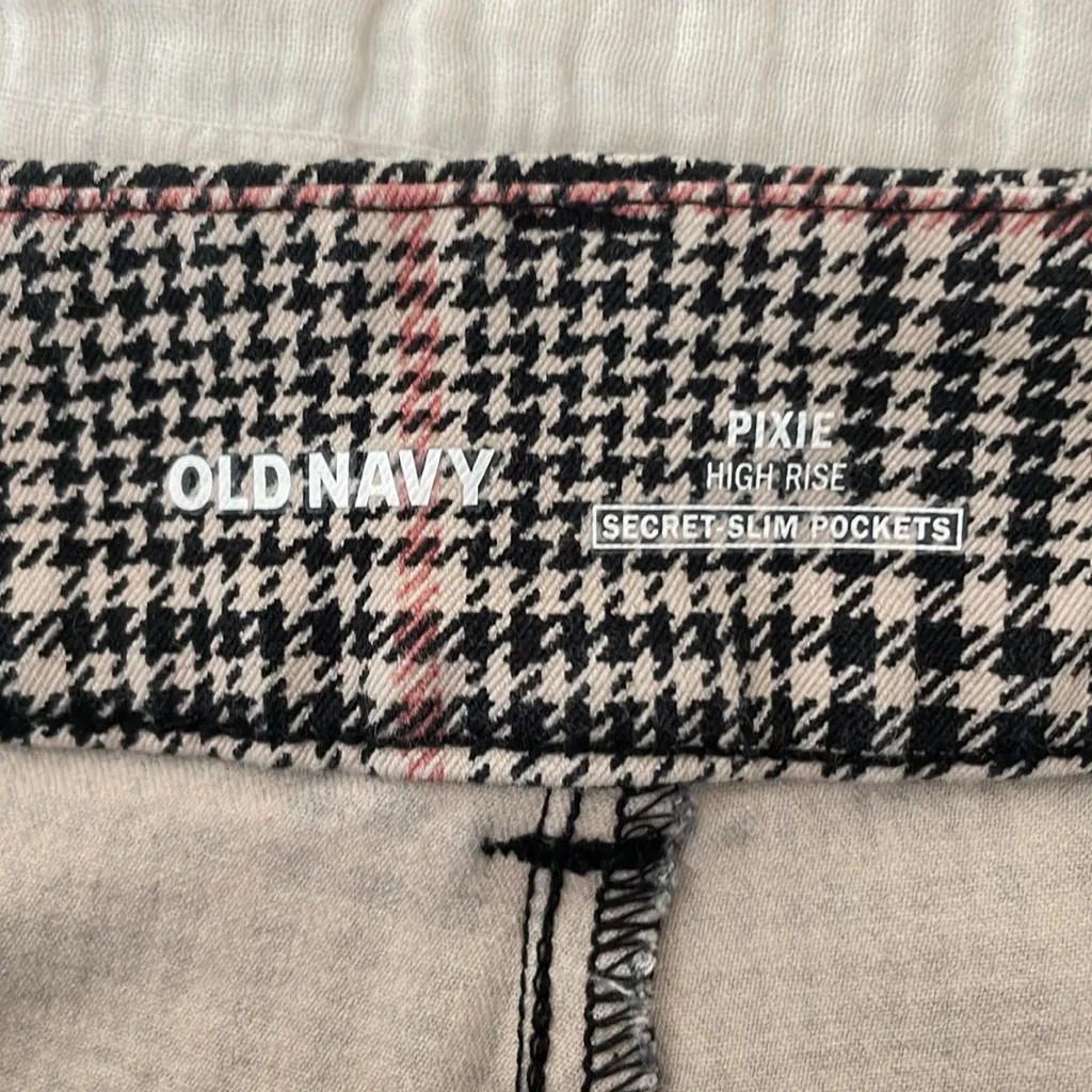 OLD NAVY Pixie High-Rise Ankle Pant in Tartan Plaid Size 10 Tall / 10T - Image 13