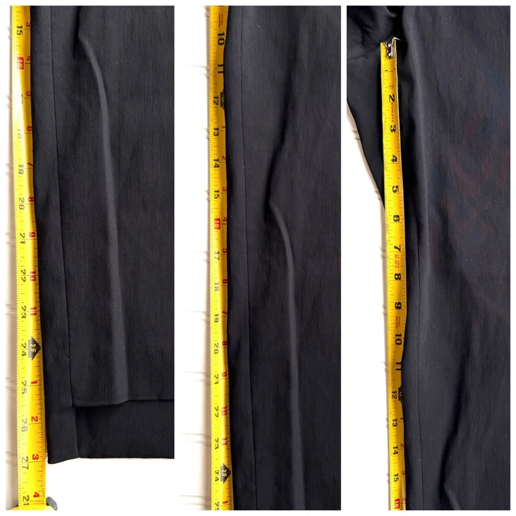Alex Marie Washables Portia Pant Black Size 16 Alchemy Hi Lo Ankle NWT - Image 7