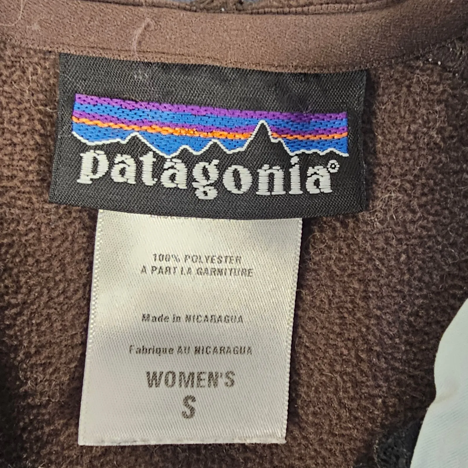 Patagonia Womens Blue Connell Plaid Thin Ice Slopestyle Hoody Jacket 2.0 Small - Image 4