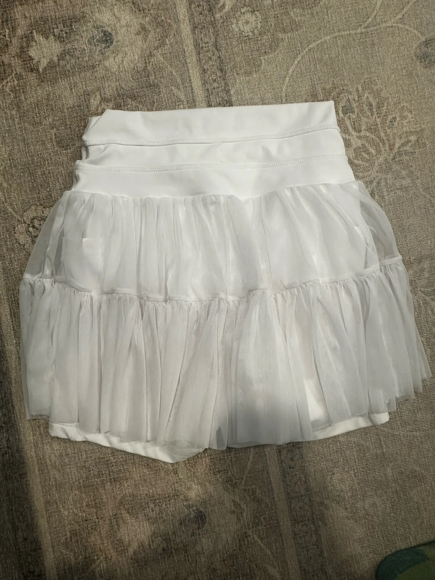 PopFlex Pirouette Skirt White Size XS - Image 3