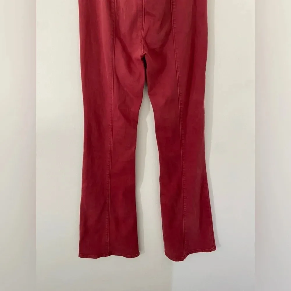 Free People We The Free Flare Rust Pull On Pants size 27 - Image 5