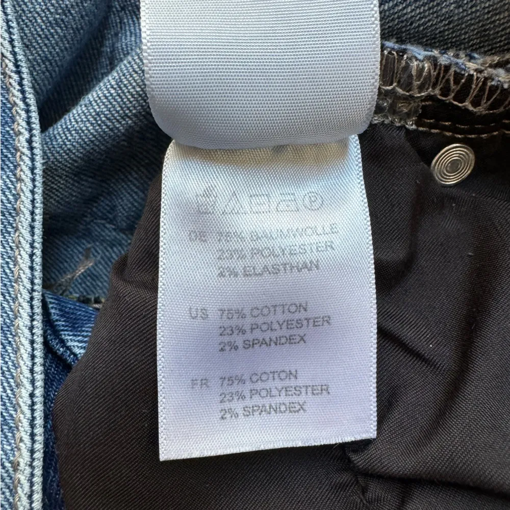 KENDALL & KYLIE Light Denim Straight Leg Distressed Jeans - Size 11/12 - Image 13