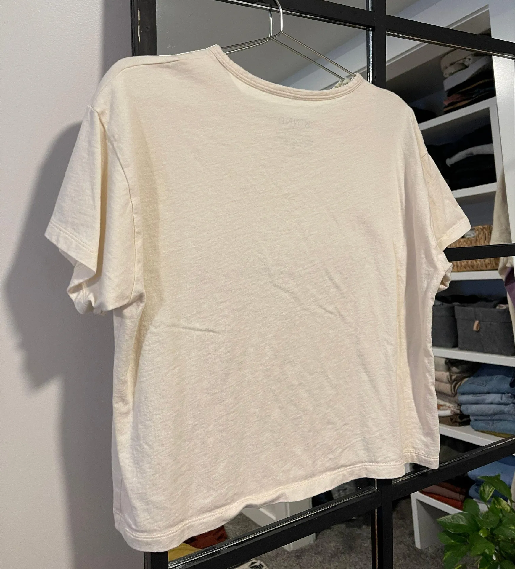 Kindness Is Golden Graphic Tee Tan - Image 3