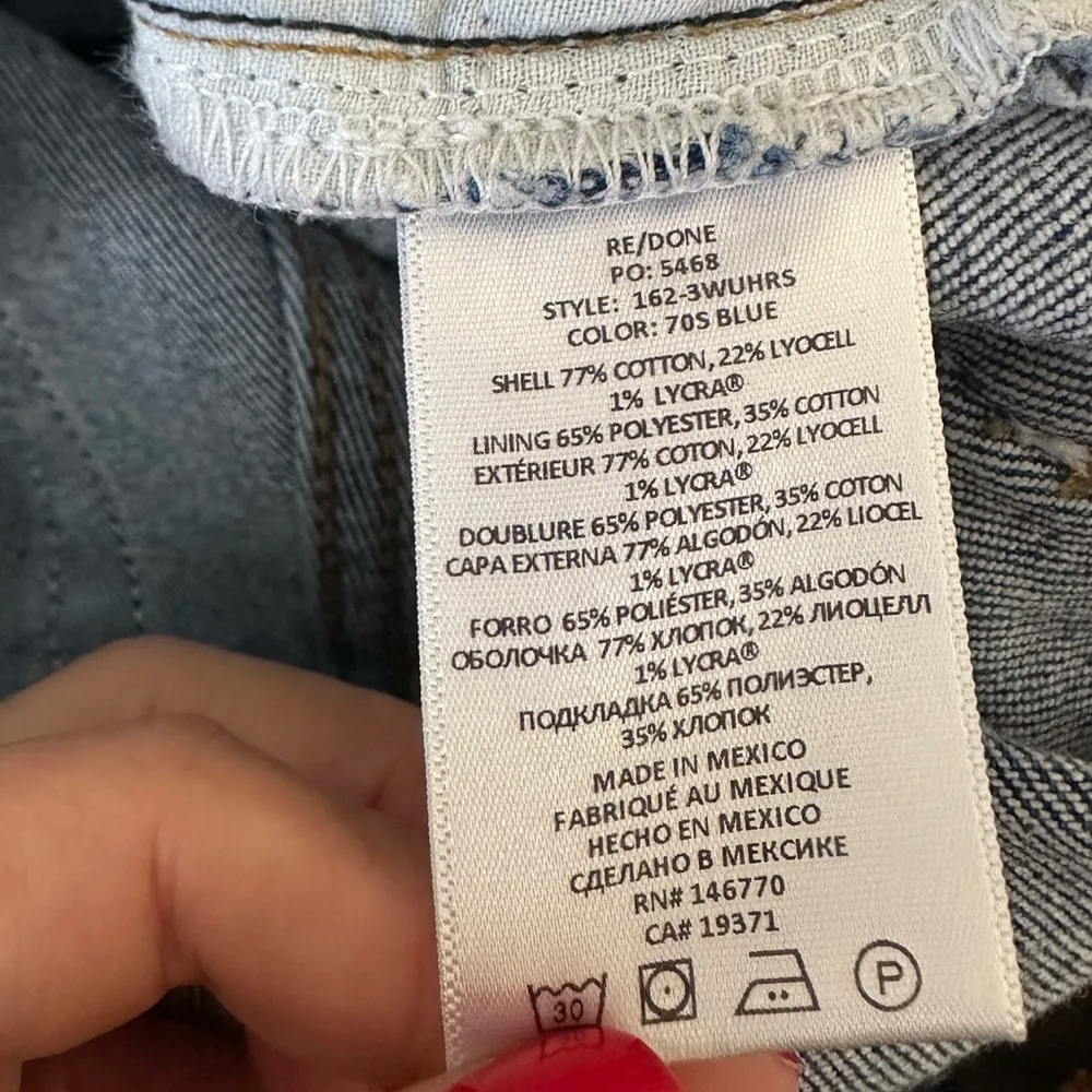 RE/DONE VGUC  90’s Ultra High Skinny Jeans - Image 10