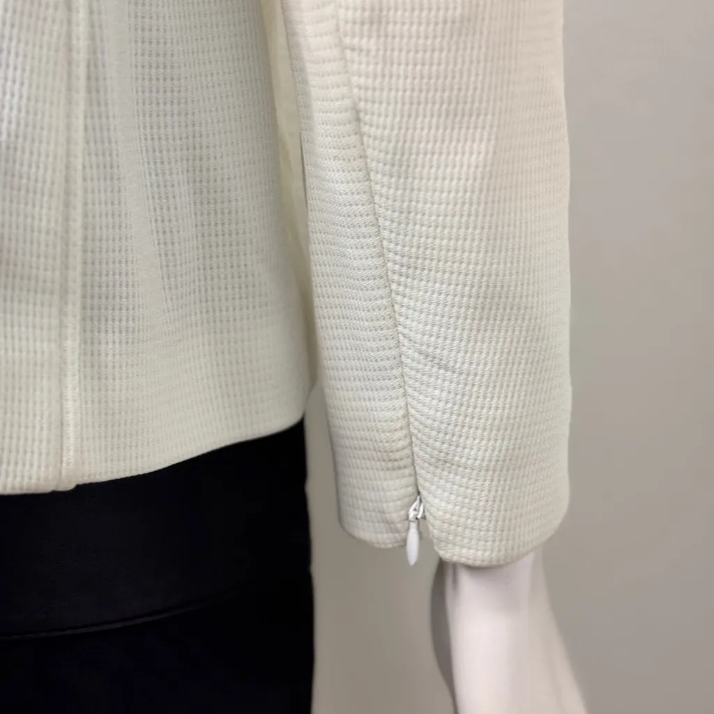 Reiss Cream Women's Blazer Size Large - Image 6