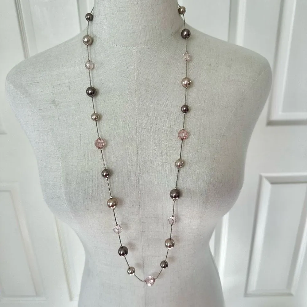 RMN avon faux pearl long necklace - Image 2