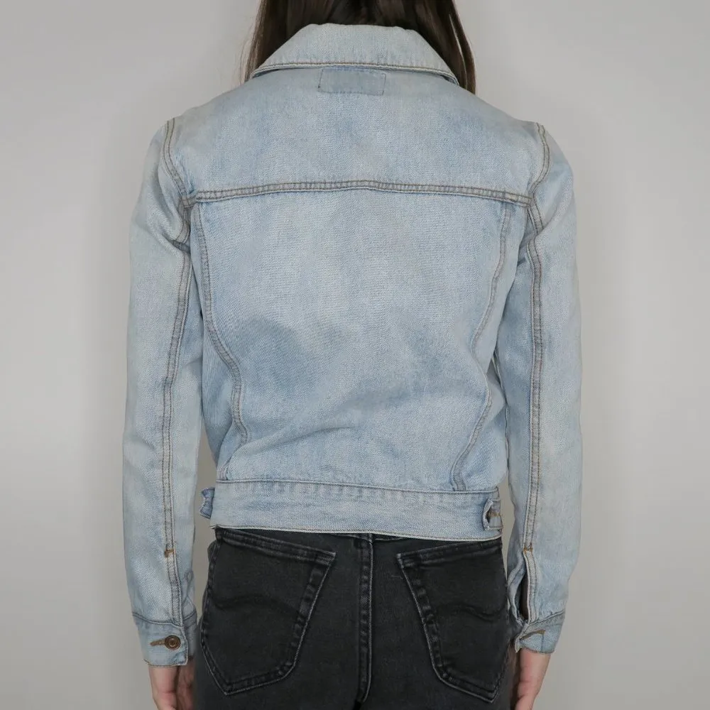 Forever 21  Light Wash Denim Jacket - Image 4