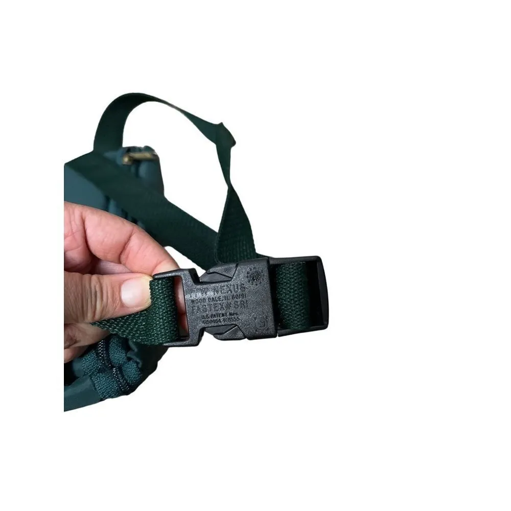 Vintage A's roadrunners fanny pack cross body bag purse Green - Image 5