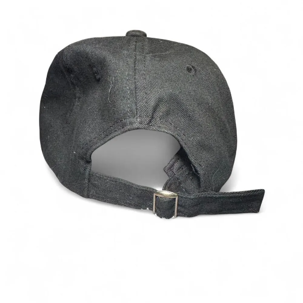 Vintage Guess embroidered logo Black Baseball snapback hat - Image 6