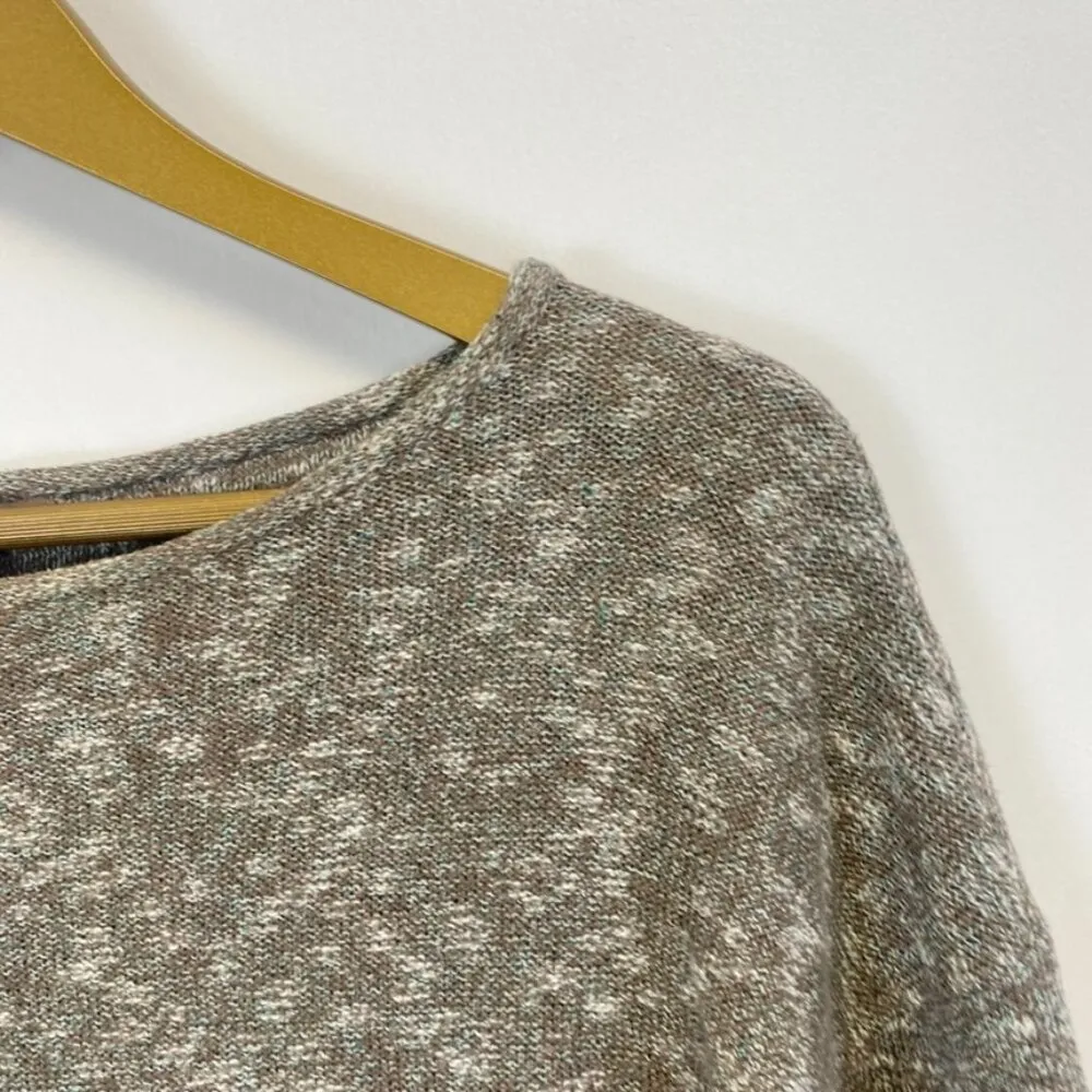 Lilla P Marled Knit Sweater Tan - Image 3