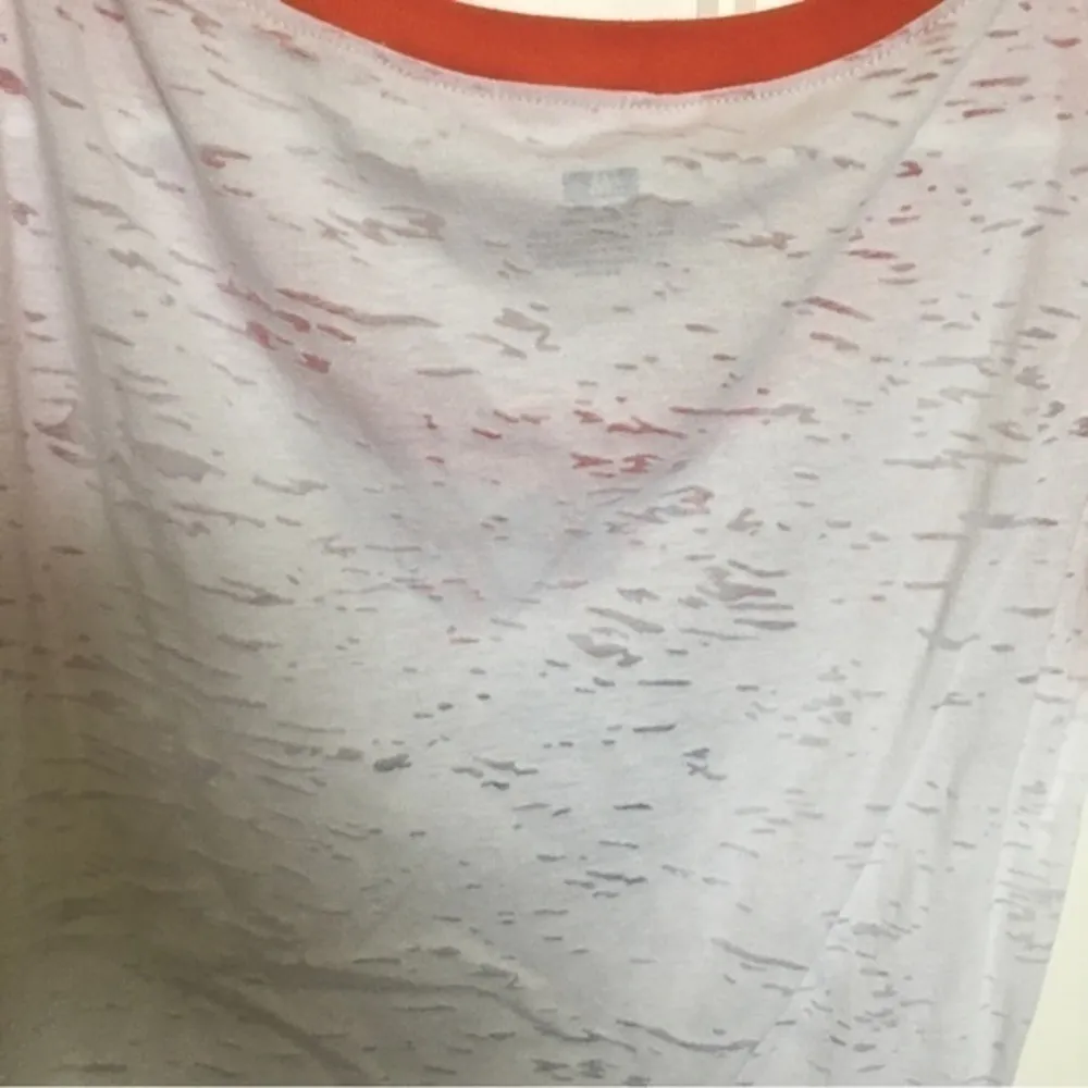 Oswego High School Panthers woman’s size medium scoop neck T - Image 6