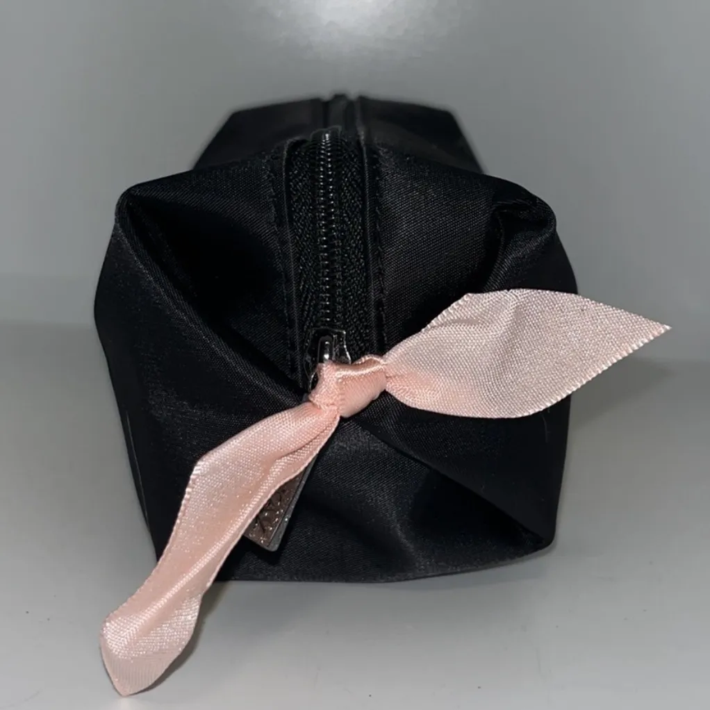 Mary Kay Small Zip Black Makeup Cosmetic Bag - Image 4