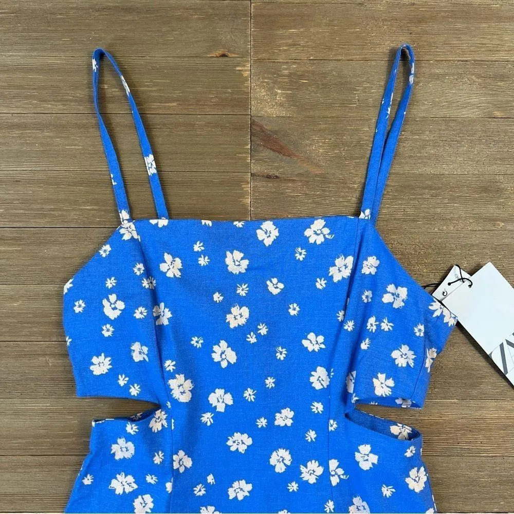 NWT Zara Floral Cutout Dress - Image 8