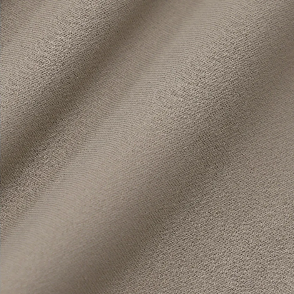 BERLOOK Khaki Cut Out Long Sleeve Light Support Top ONLY 75 Silver - Image 7