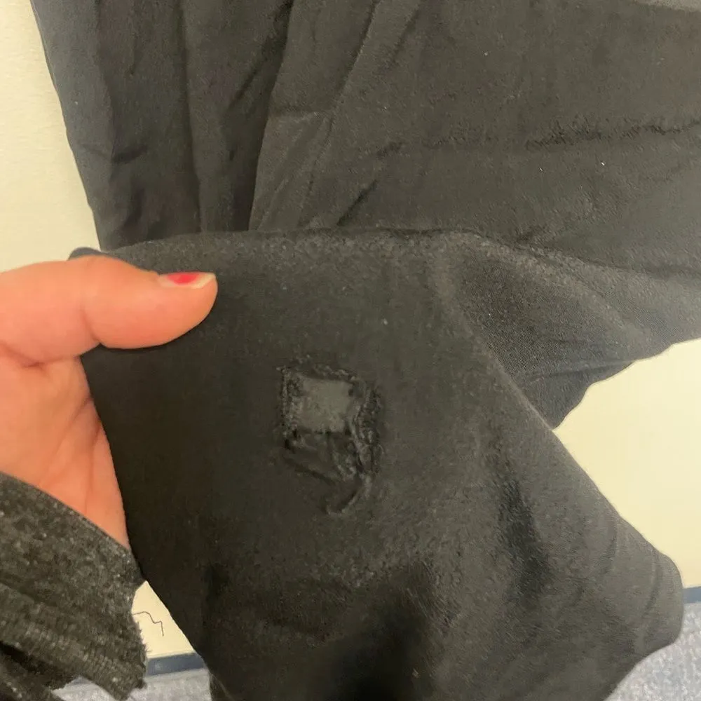 J.Crew Women's Black Skinny Jumpsuit with Gold Side Zipper SZ 0 - Image 10