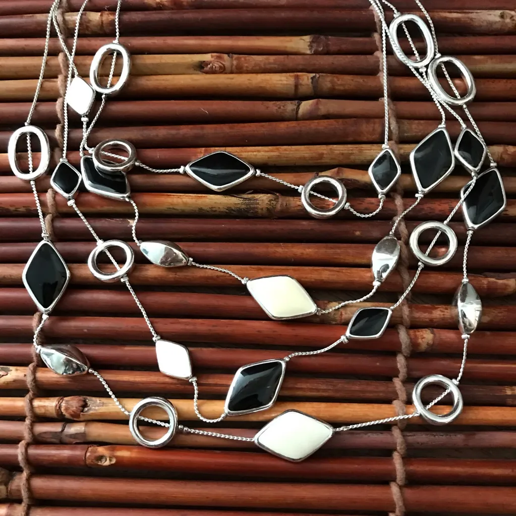 White House Black Market Four Strand Necklace - Image 7