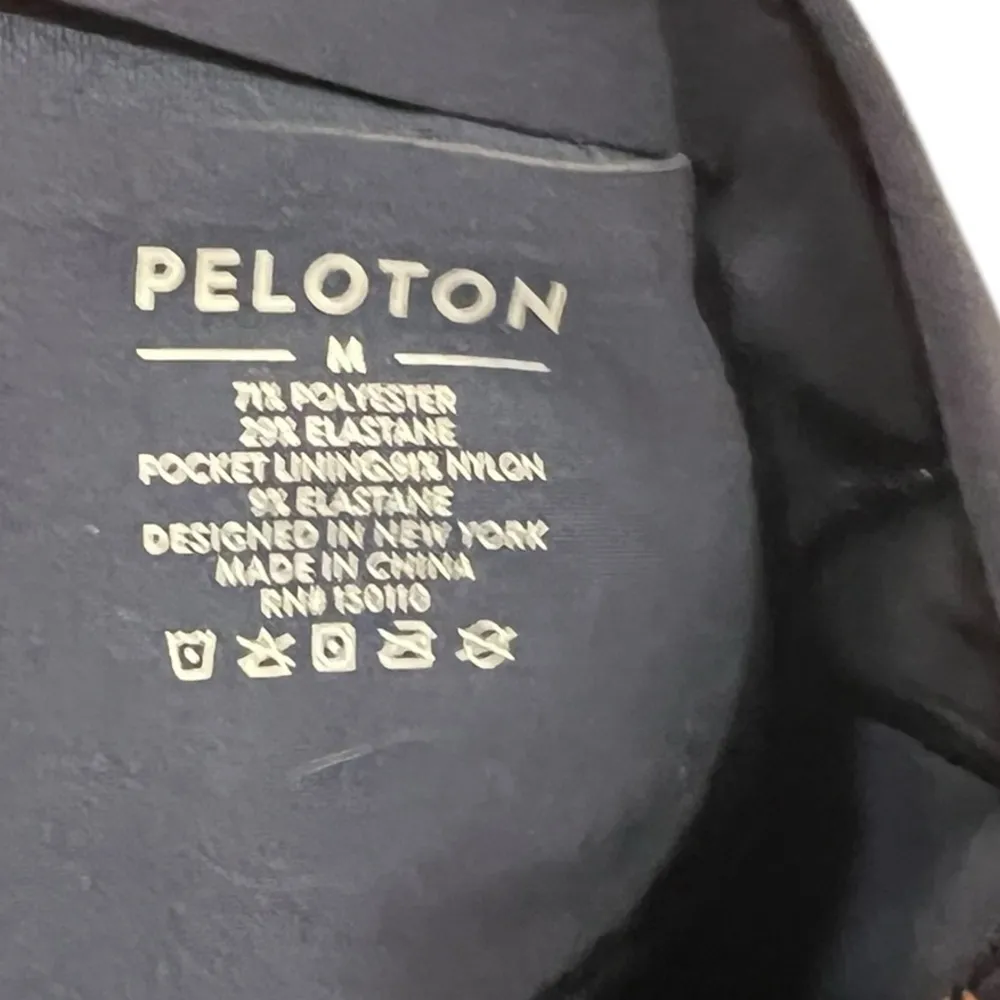 Peloton Cadent Pocket Pop Stitch High Rise Legging Size Medium - Image 12