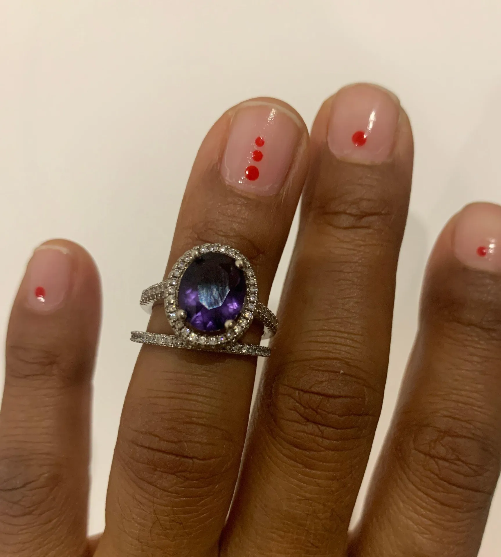 Beverly Hills Boutique Ring Set... Silver - Image 6