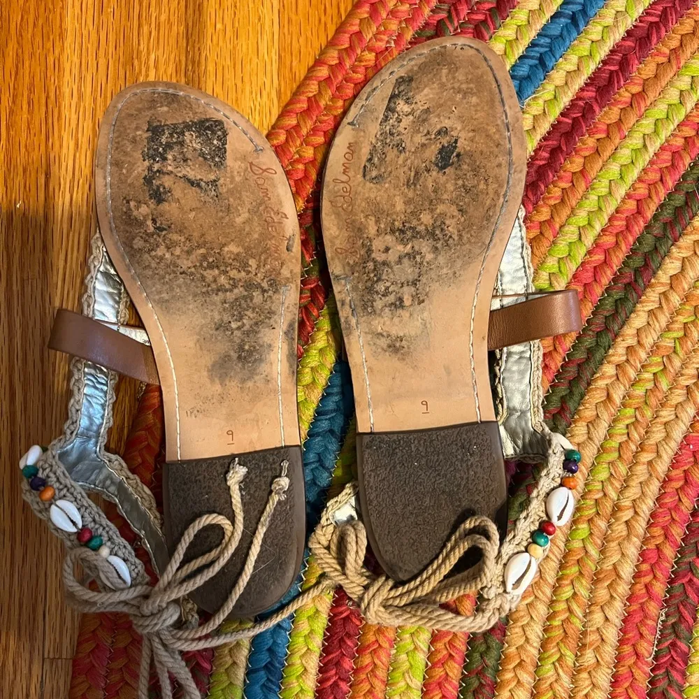 tie sandals size 9 - Image 2