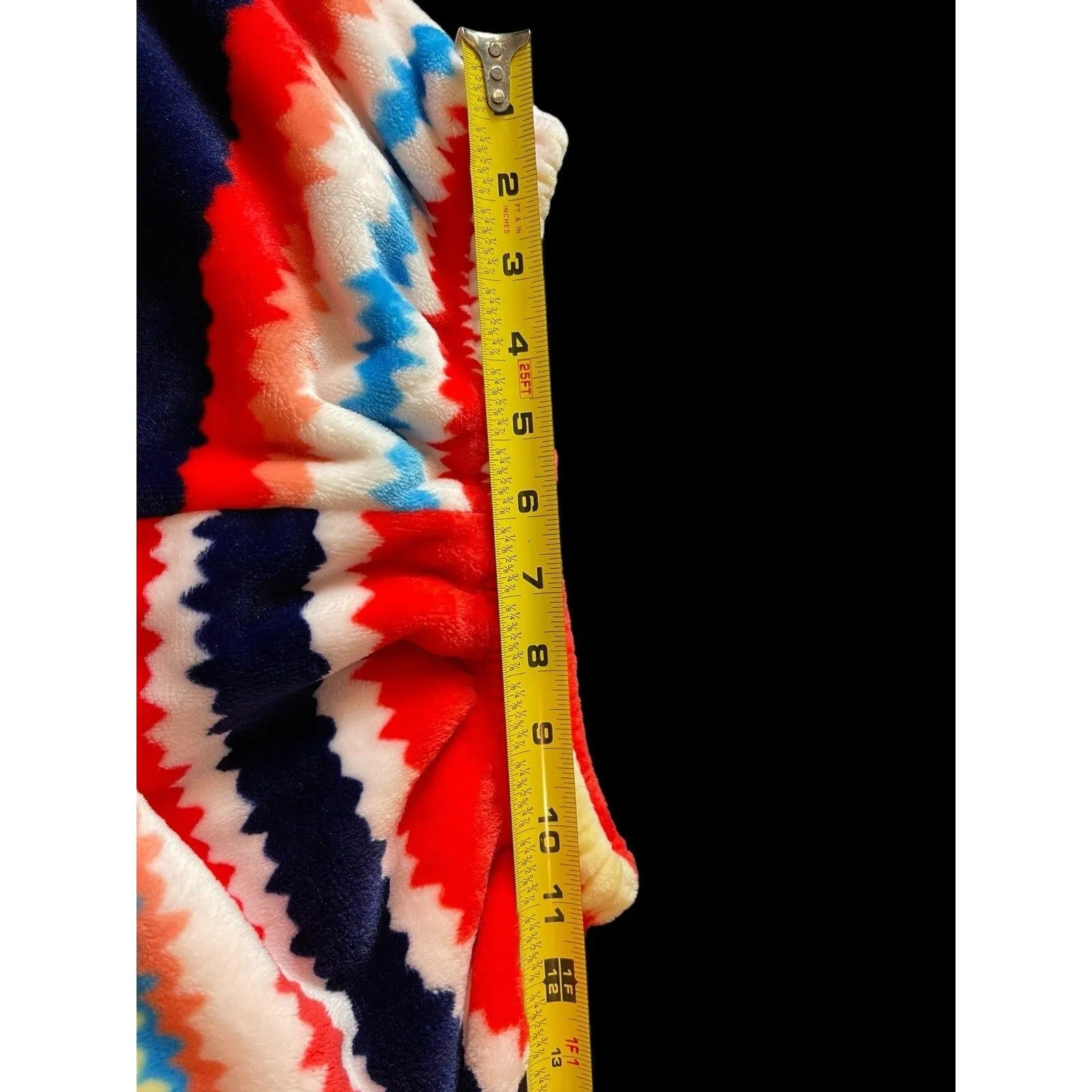 Rou Phang Extra Warm Soft Red Stripe Long Sleeve Top Bottom Pajama Lounge Set L Size L - Image 13