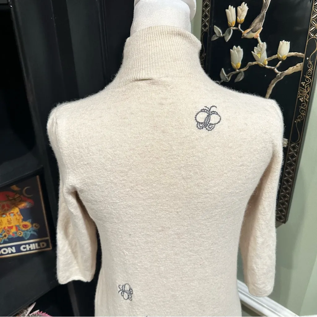 Anthropologies Spare Vista Wool Sweaterdress by Moth Size Small - Image 10