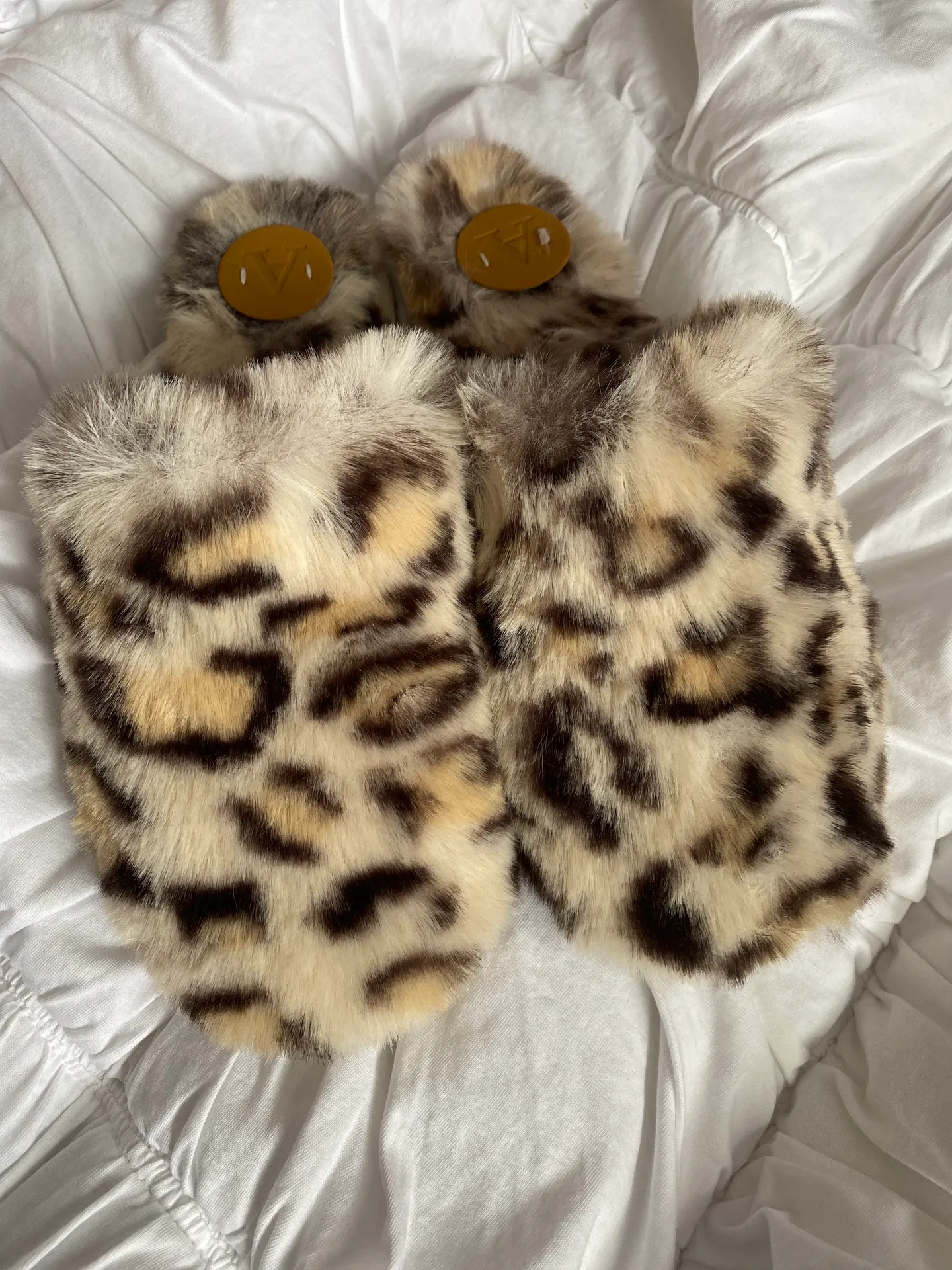 Urban Outfitters Cheetah Slippers - Image 3
