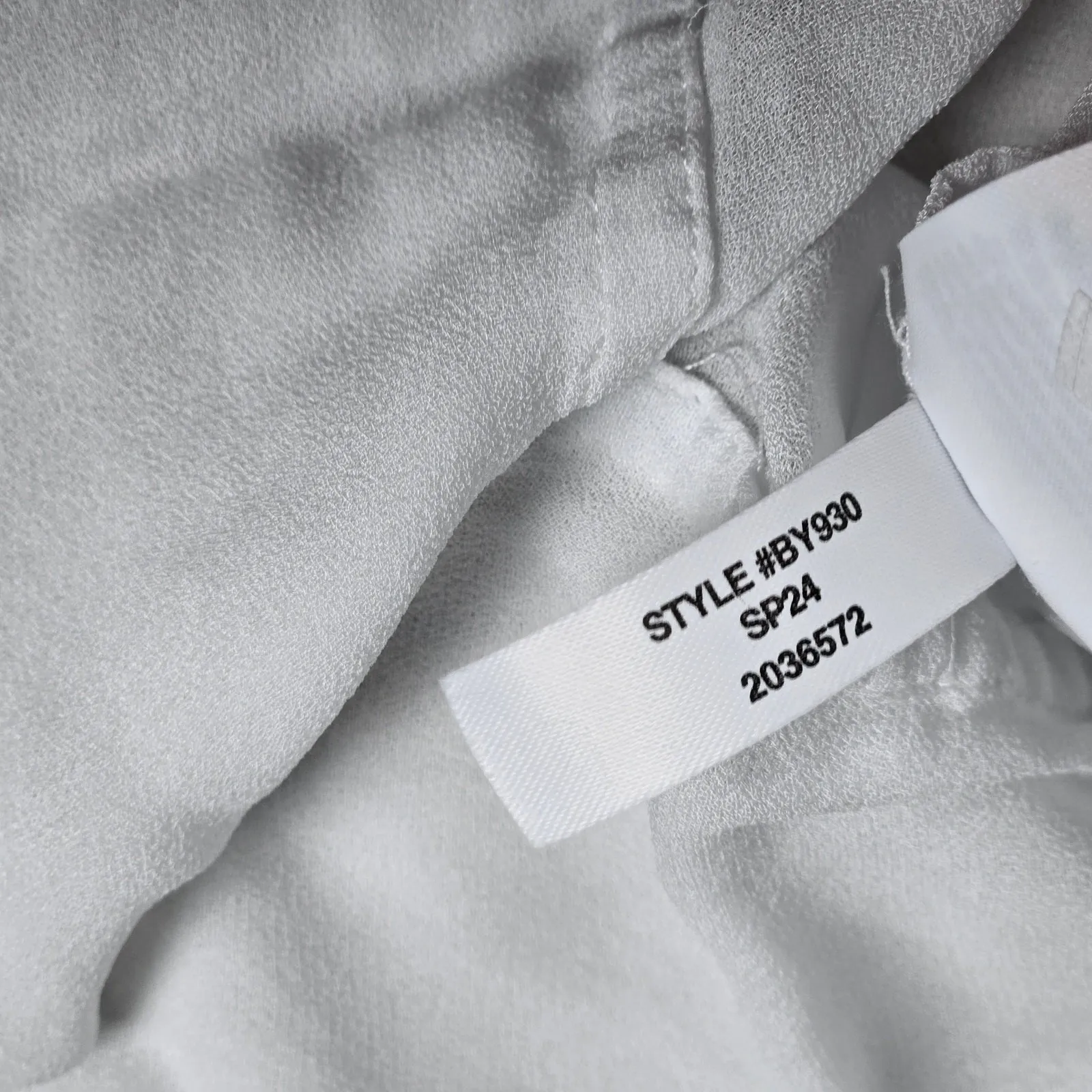 J. Crew Elena shirt-dress in chiffon White 8‎ BY930 - Image 5