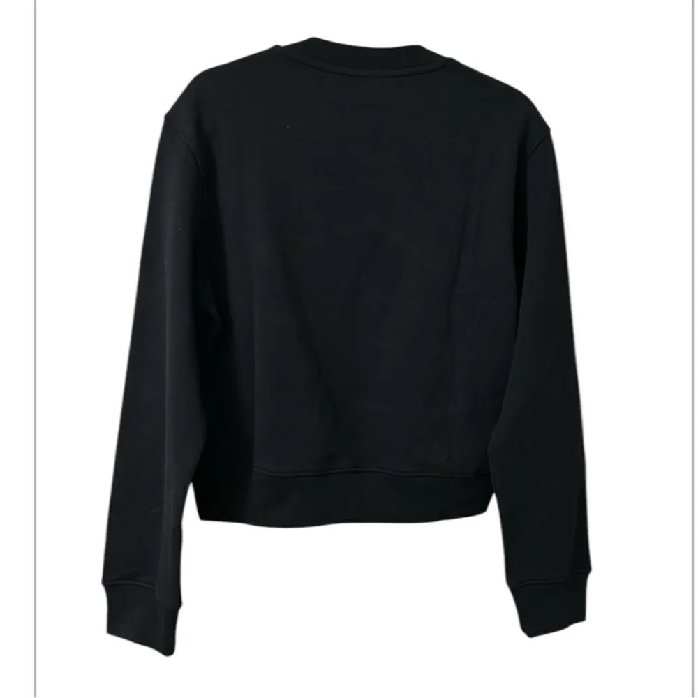 Moschino Couture Black Sweatshirt With Logo
Print(Size Small/42) - Image 3